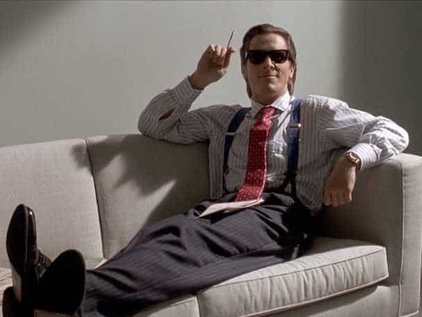 live the playboy lifestyle like American Psycho Patrick Bateman 