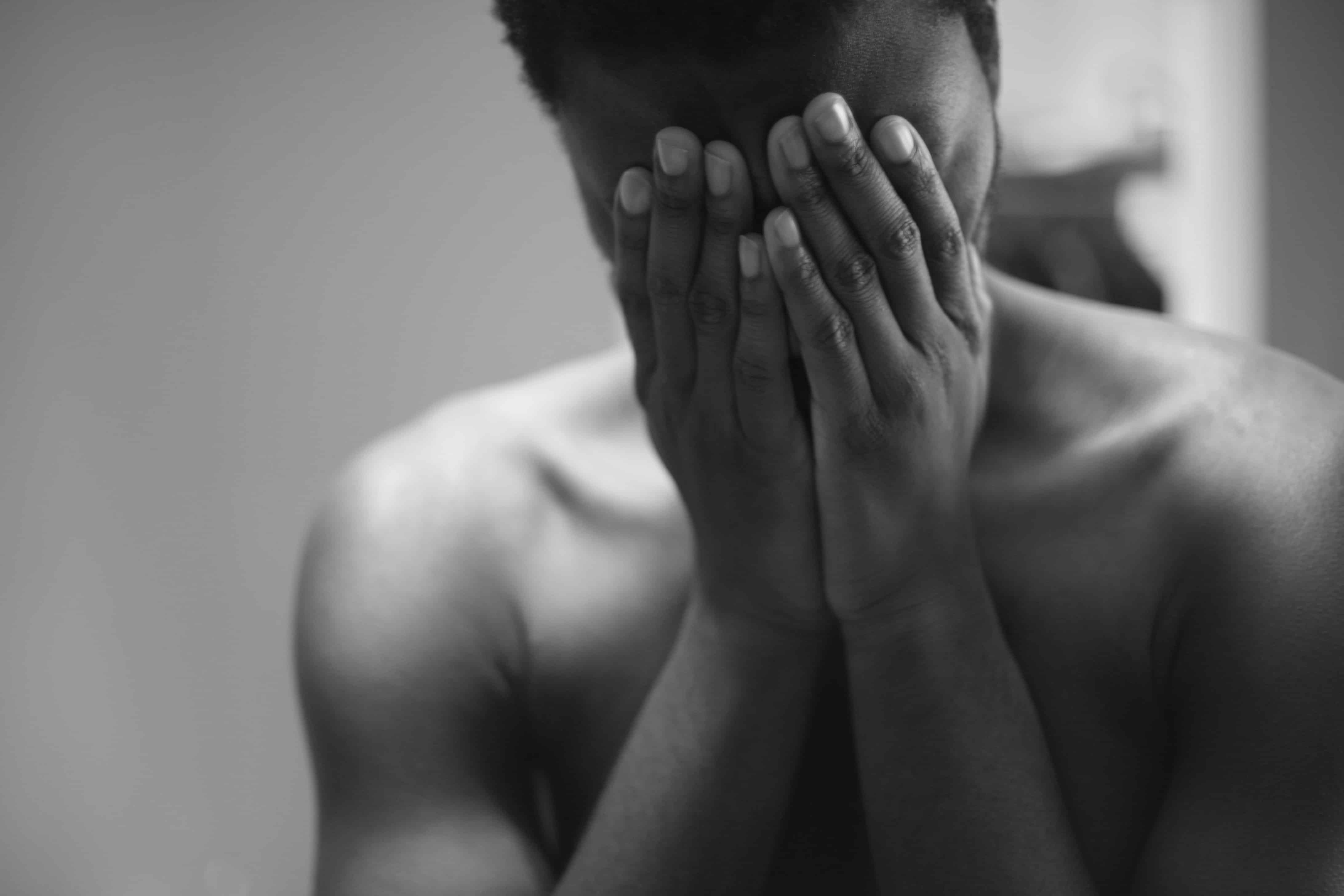 wounded man boy